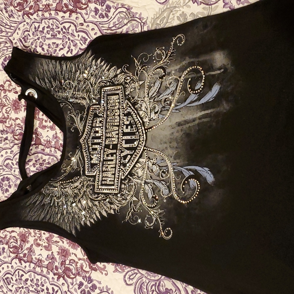 Harley-Davidson bling tank